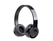 Gembird BHP-BER-BK  -Berlin- - Black, Bluetooth Stereo Headphones with built-in Microphone, Bluetooth v.3.0 + EDR, up to 250 hours of standby & 10 hours of listening time, distance: up to 10 m, Rechargeable 320mAh Li-ion battery, multifunction button